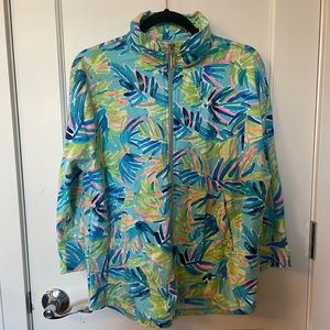 Lilly Pulitzer Jacket with 3/4 Length Sleeves